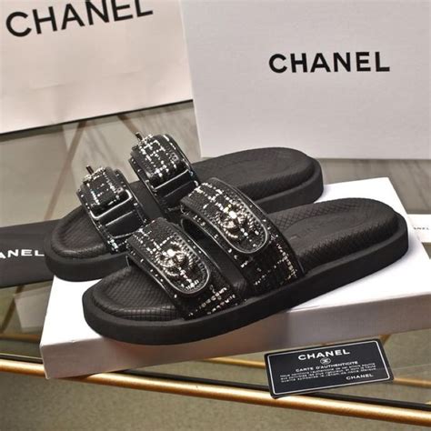 chanel slippera|Chanel slippers 2020.